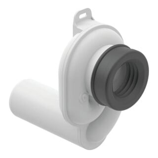 Geberit Siphon anti-odeurs pour urinoir d 50 mm, évac. horiz., plastique, blanc