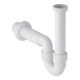Geberit Siphon de décharge coudé G 1 1/2x50mm, H évac., f chasse, KS, blanc-1
