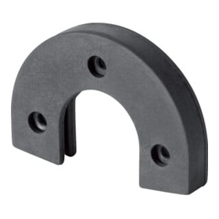 Geberit Sous-couche d'isolation acoustique avec raccord femelle Rp 1/2, noir, EPDM