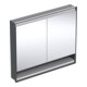 Geberit Spiegelschrank One 105x90x15cm, s m/Al pb, m N + ComL, 2 T-1