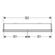 Geberit Spiegelschrank One 105x90x15cm, s m/Al pb, m N + ComL, 2 T-4