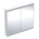 Geberit Spiegelschrank One 105x90x15cm, w/A pb, m ComfortL, 2 Tür.-1