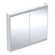 Geberit Spiegelschrank One 105x90x15cm, w/A pb, m ComfortL, 2 Tür.-1