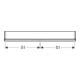 Geberit Spiegelschrank One 105x90x15cm, w/A pb, m ComfortL, 2 Tür.-2