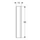 Geberit Spiegelschrank One 105x90x15cm, w/A pb, m ComfortL, 2 Tür.-4