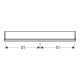 Geberit Spiegelschrank One 105x90x15cm, w/A pb, m N + ComL, 2 Tür.-5