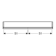 Geberit Spiegelschrank One 105x90x15cm, w/A pb, m N + ComL, 2 Tür.-5