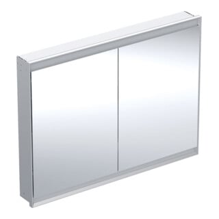 Geberit Spiegelschrank One 120x90x15cm, AL el, m ComfortL, 2 Tür.