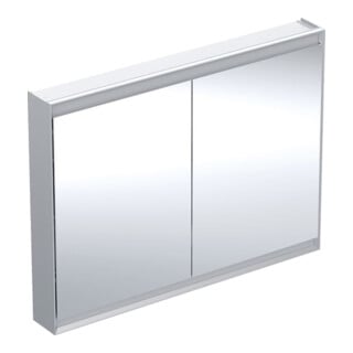 Geberit Spiegelschrank One 120x90x15cm, AL el, m ComfortL, 2 Tür.