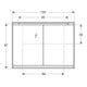 Geberit Spiegelschrank One 120x90x15cm, AL el, m ComfortL, 2 Tür.-2
