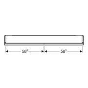 Geberit Spiegelschrank One 120x90x15cm, AL el, m ComfortL, 2 Tür.-4