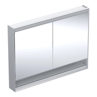 Geberit Spiegelschrank One 120x90x15cm, AL el, m N + ComL, 2 Tür.