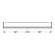 Geberit Spiegelschrank One 120x90x15cm, AL el, m N + ComL, 2 Tür.-2