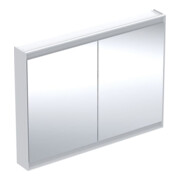 Geberit Spiegelschrank One 120x90x15cm, w/A pb, m ComfortL, 2 Tür.