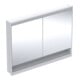 Geberit Spiegelschrank One 120x90x15cm, w/A pb, m N + ComL, 2 Tür.-1