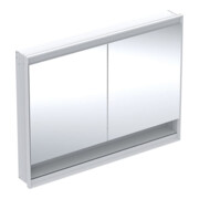 Geberit Spiegelschrank One 120x90x15cm, w/A pb, m N + ComL, 2 Tür.