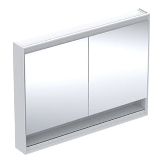 Geberit Spiegelschrank One 120x90x15cm, w/A pb, m N + ComL, 2 Tür.