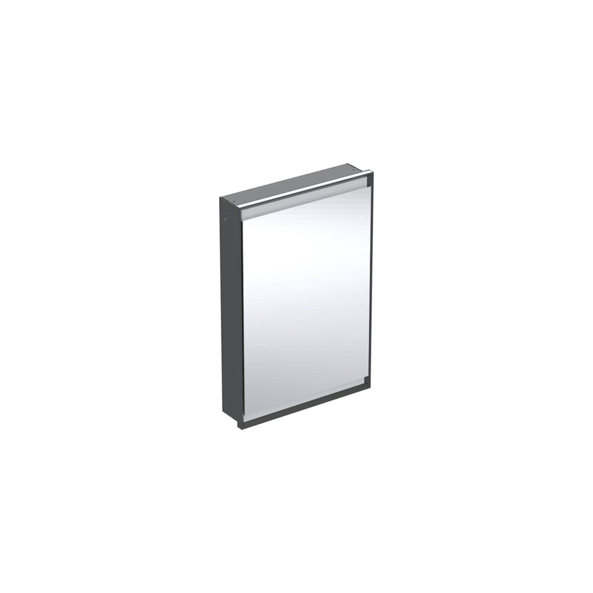 Geberit Spiegelschrank One 60x90x15cm, m ComL, 1 T, An L, s m/Al pb