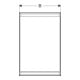 Geberit Spiegelschrank One 60x90x15cm, m ComL, 1 T, An R, w/A pb