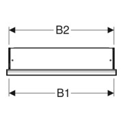 Geberit Spiegelschrank One 60x90x15cm, m N, 1 T, An L, s m/Al pb-4