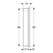 Geberit Spiegelschrank One 60x90x15cm, m N, 1 T, An L, w/A pb-4