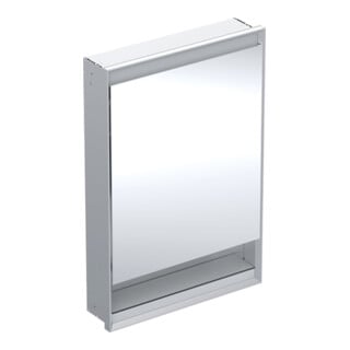 Geberit Spiegelschrank One 60x90x15cm, m N, 1 T, An li, Alu elox.