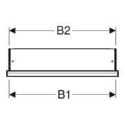 Geberit Spiegelschrank One 60x90x15cm, m N, 1 T, An li, Alu elox.-4