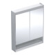 Geberit Spiegelschrank One 75x90x15cm, AL el, m N + ComL, 2 Tür.-1