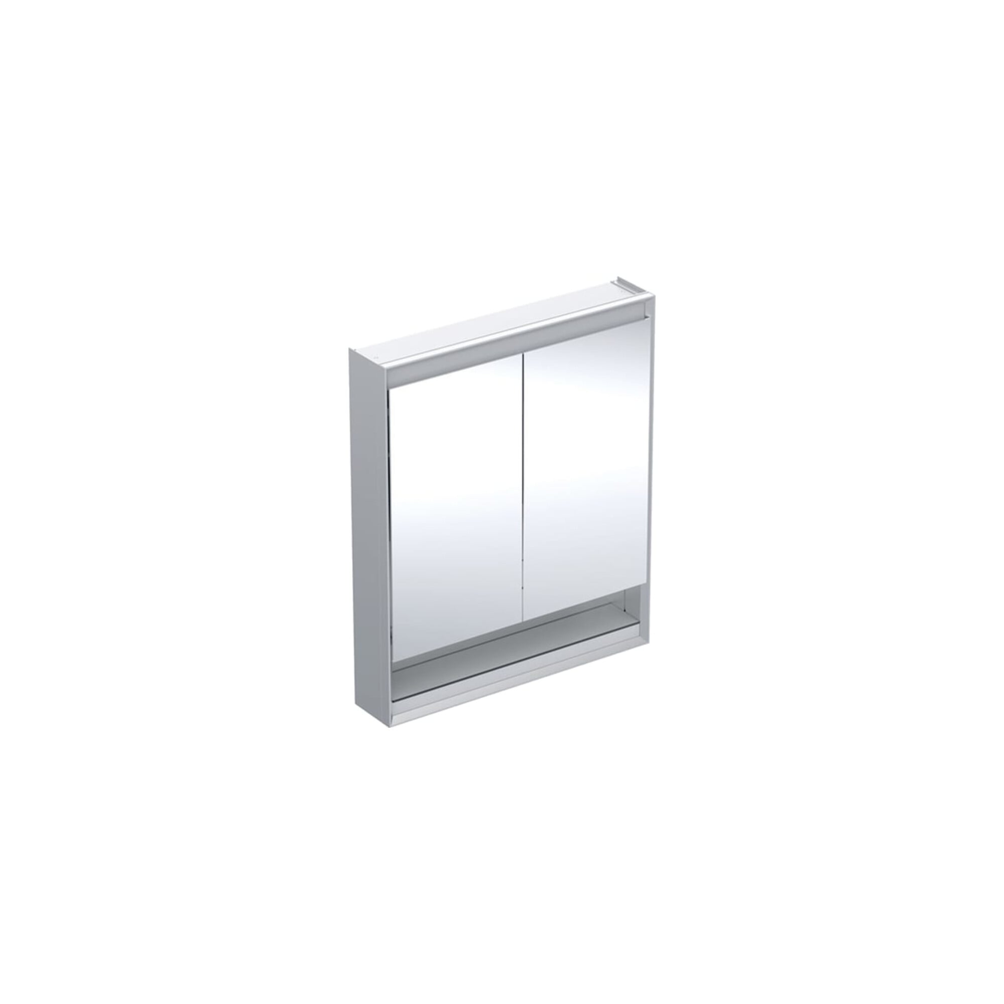Geberit Spiegelschrank One 75x90x15cm, AL el, m N + ComL, 2 Tür.