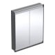Geberit Spiegelschrank One 75x90x15cm, s m/Al pb, m ComL, 2 Tür.-1