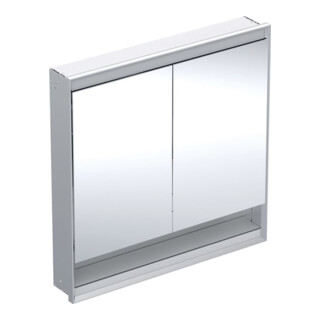 Geberit Spiegelschrank One 90x90x15cm, AL el, m N + ComL, 2 Tür.