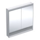 Geberit Spiegelschrank One 90x90x15cm, AL el, m N + ComL, 2 Tür.-1