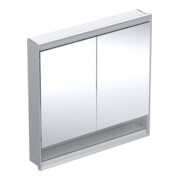 Geberit Spiegelschrank One 90x90x15cm, AL el, m N + ComL, 2 Tür.