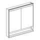 Geberit Spiegelschrank One 90x90x15cm, AL el, m N + ComL, 2 Tür.-4