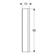 Geberit Spiegelschrank One 90x90x15cm, AL el, m N + ComL, 2 Tür.-2