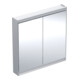 Geberit Spiegelschrank One 90x90x15cm, AL elox., m ComfortL, 2 Tür.-1