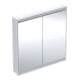 Geberit Spiegelschrank One 90x90x15cm, w/A pb, m ComfortL, 2 Tür.-1