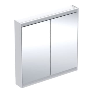 Geberit Spiegelschrank One 90x90x15cm, w/A pb, m ComfortL, 2 Tür.