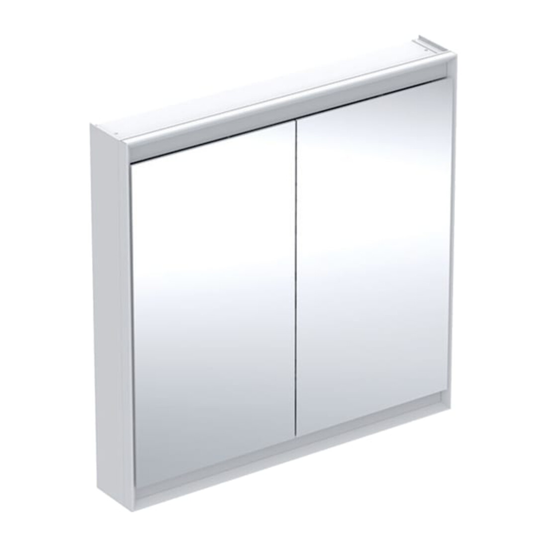 Geberit Spiegelschrank One 90x90x15cm, w/A pb, m ComfortL, 2 Tür.