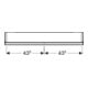 Geberit Spiegelschrank One 90x90x15cm, w/A pb, m N + ComL, 2 Tür.