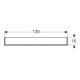 Geberit Spiegelschrank Option 120x70x15cm, mit Beleuchtung, 3 Türen-4