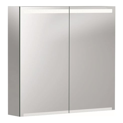 Geberit Spiegelschrank Option 75x70x15mm, mit Beleuchtung, 2 Türen