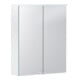 Geberit Spiegelschrank Option Basic 55x67,5x14cm, m Bel ob, 2 Tür., we.-1