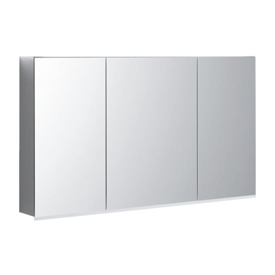 Geberit Spiegelschrank Option Plus 120x70x17,2cm, mit Beleuchtung, 3 Türen
