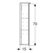 Geberit Spiegelschrank Option Plus 120x70x17,2cm, mit Beleuchtung, 3 Türen-2