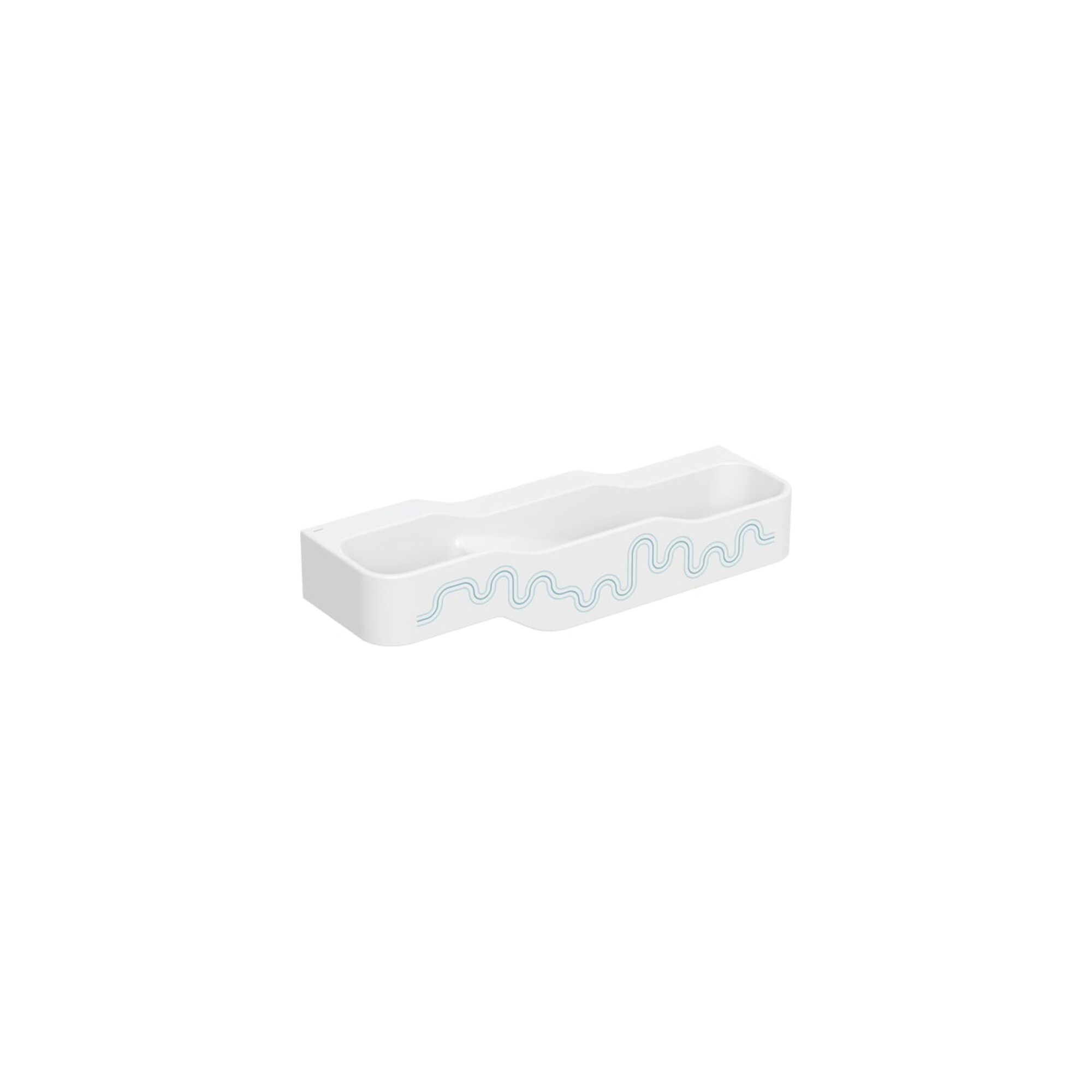 Geberit Spiel/Waschlandschaft Bambini 140cm, 3 WP, tief. B R, w-a, blau / blau
