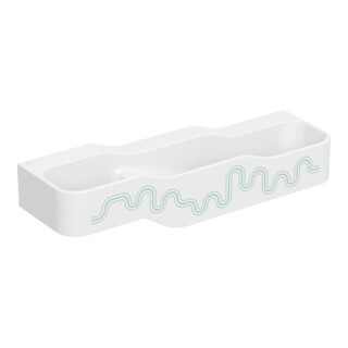 Geberit Spiel/Waschlandschaft Bambini 140cm, 3 WP, tief. B R, w-a, grün / grün