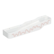Geberit Spiel/Waschlandschaft Bambini 180cm, 4 WP, tief. B L, w-a, k.rot / or.