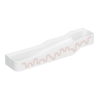 Geberit Spiel/Waschlandschaft Bambini 180cm, 4 WP, tief. B L, w-a, k.rot / or.