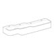 Geberit Spiel/Waschlandschaft Bambini 180cm, 4 WP, tief. B re, w-a, o. Dek.